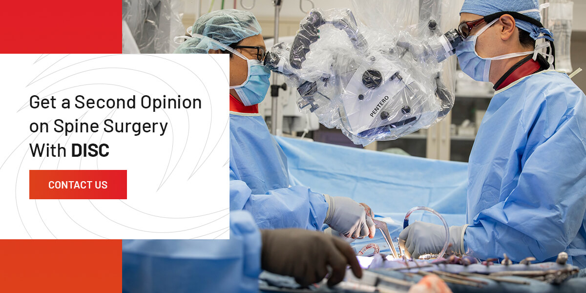 Get a Second Opinion on Spine Surgery
